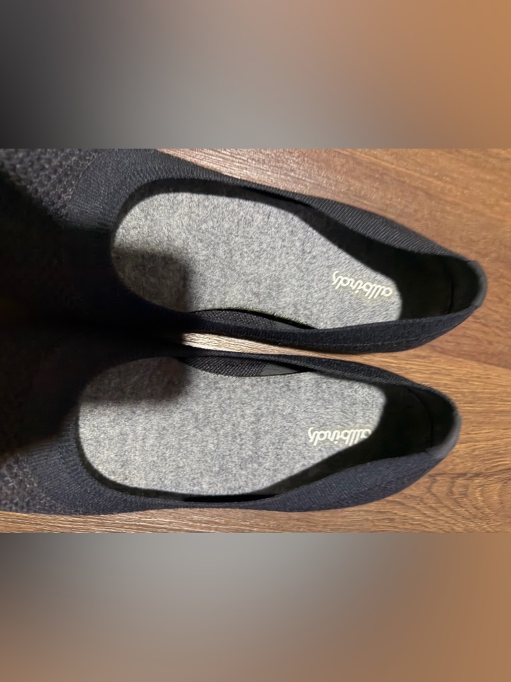 Allbirds Women's Tree Breezer flat knit $109 casual knit black grey spring 8.5 - Picture 3 of 5